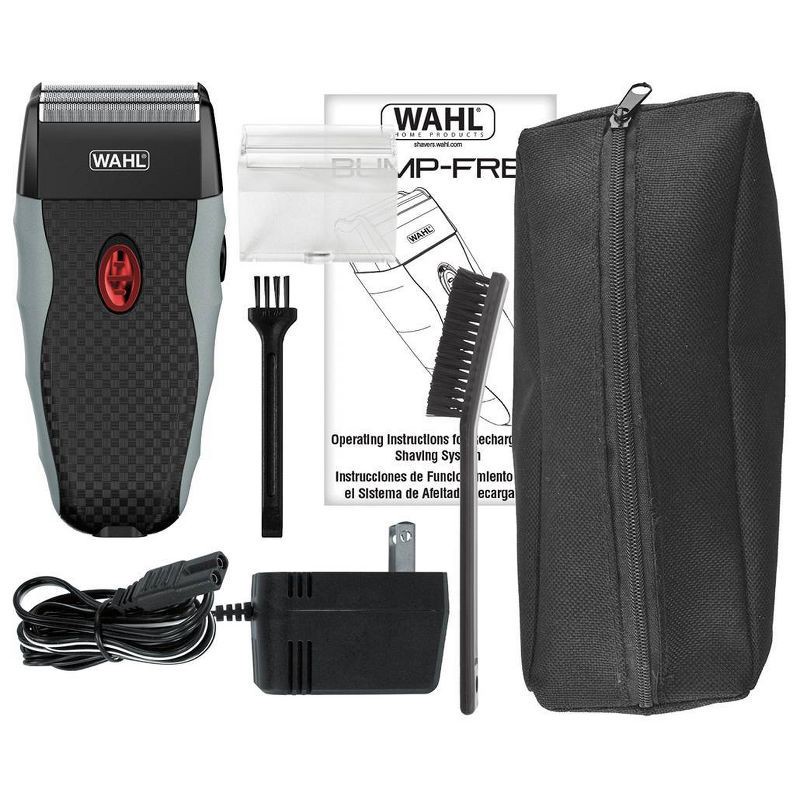 slide 2 of 6, Wahl Bump Free Men's Rechargeable Electric Shaver - 7339-300, 1 ct