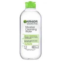 Garnier Mattifying Micellar Water Makeup Remover for Oily Skin - 13.5 fl oz