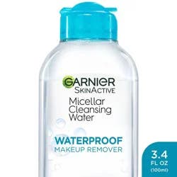 Unscented Garnier Skin Active Micellar Cleansing Water - For Waterproof Makeup - 3.4 fl oz