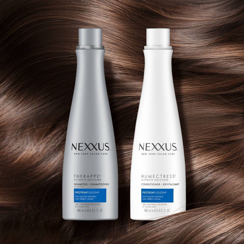 slide 4 of 6, Nexxus Shampoo and Conditioner Therappe & Humectress Ultimate Moisture for Dry Hair with Elastin Protein and Green Caviar - 27 fl oz/ 2ct, 27 fl oz, 2 ct