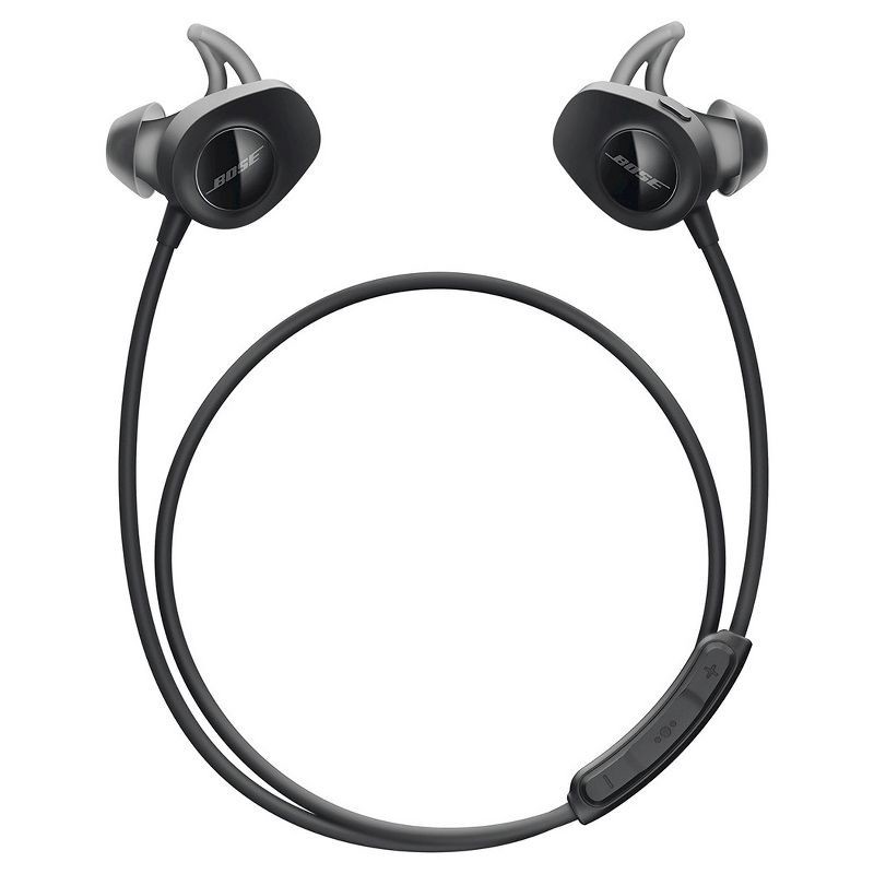 slide 1 of 6, Bose SoundSport Bluetooth Wireless Headphones - Black, 1 ct