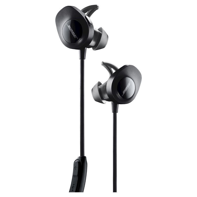 slide 5 of 6, Bose SoundSport Bluetooth Wireless Headphones - Black, 1 ct