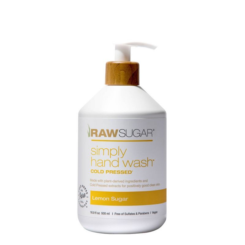 slide 1 of 4, Raw Sugar Simply Hand Wash - Lemon Sugar - 16.9 fl oz, 16.9 fl oz