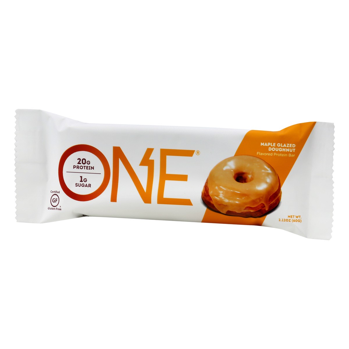 slide 7 of 11, ONE Maple Glazed Doughnut Flavored Protein Bar, 2.12 oz, 60 gram