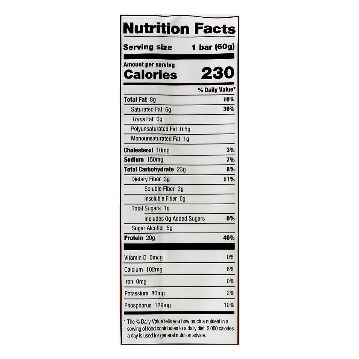 slide 11 of 11, ONE Maple Glazed Doughnut Flavored Protein Bar, 2.12 oz, 60 gram