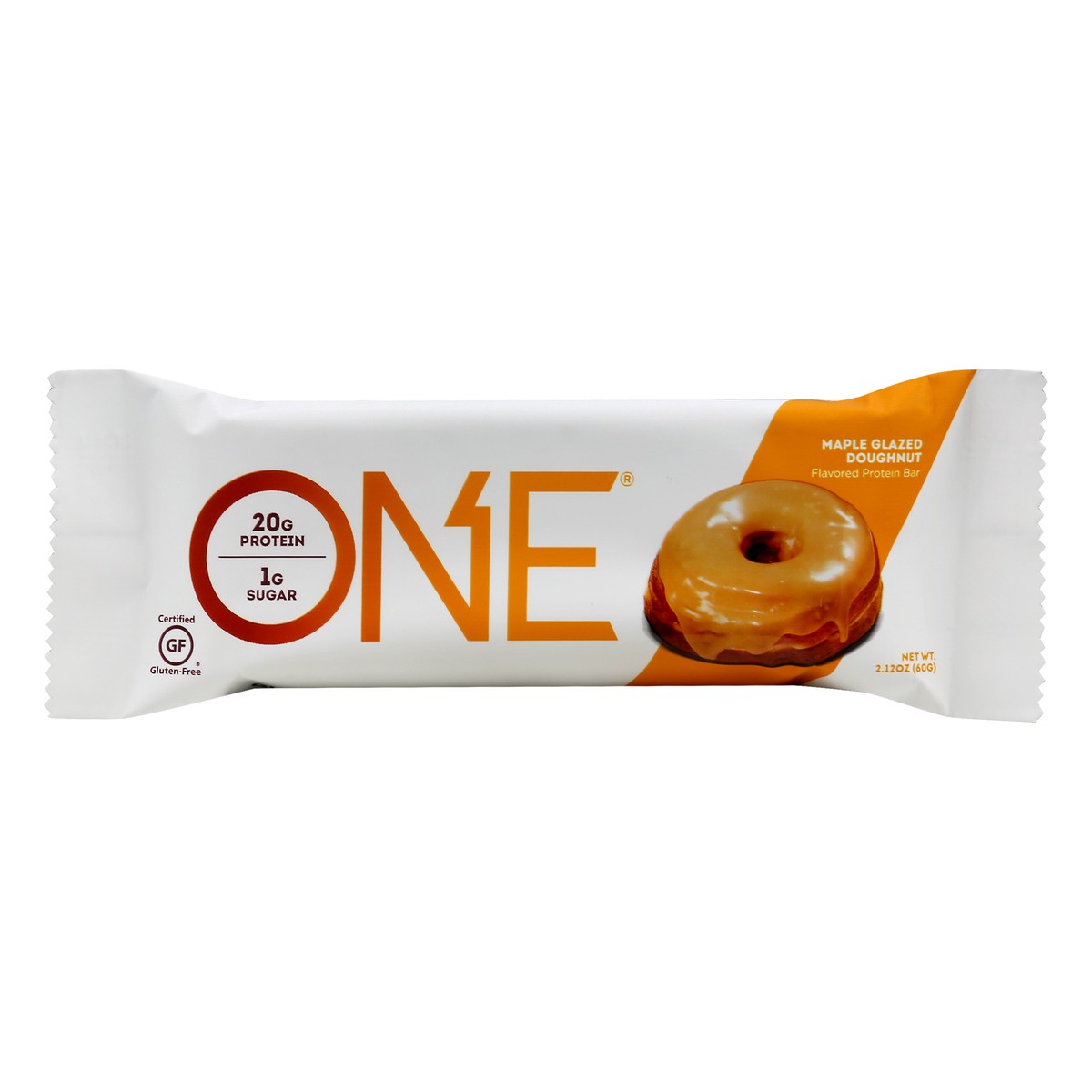 slide 5 of 11, ONE Maple Glazed Doughnut Flavored Protein Bar, 2.12 oz, 60 gram