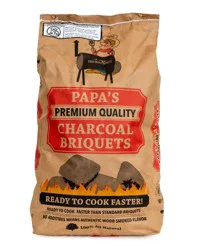 Papa's Premium Briquette Charcoal