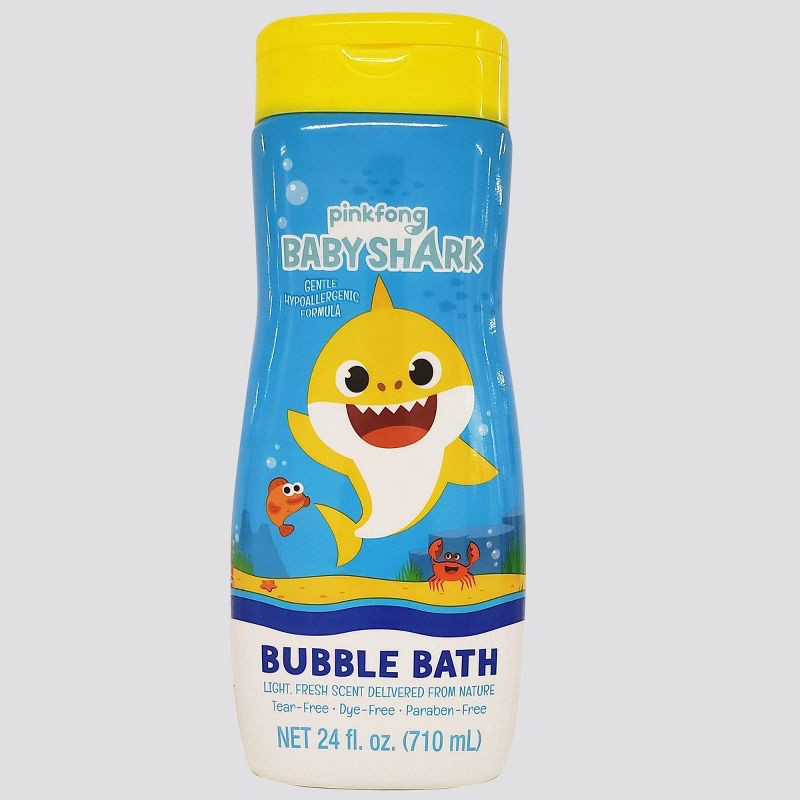 slide 1 of 3, Baby Shark Gentle Bubble Bath - 24 fl oz, 24 fl oz