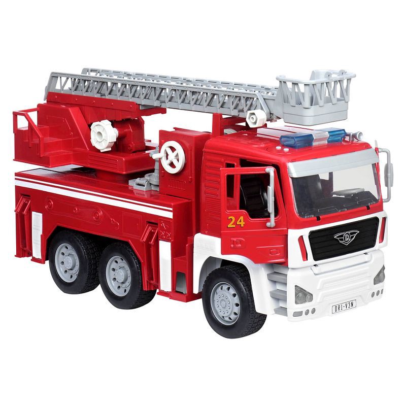 slide 1 of 7, DRIVEN by Battat – Toy Fire Truck – Standard Series, 1 ct