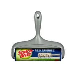 Scotch-Brite Large Surface Lint Roller 50% Stickier - 60 Sheets