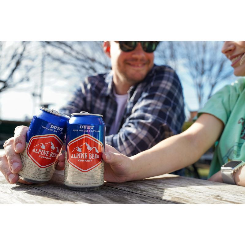 slide 4 of 6, Alpine Beer Company Alpine Duet IPA Beer - 6pk/12 fl oz Cans, 6 ct; 12 fl oz