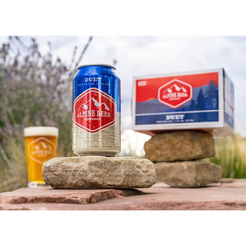 slide 5 of 6, Alpine Beer Company Alpine Duet IPA Beer - 6pk/12 fl oz Cans, 6 ct; 12 fl oz