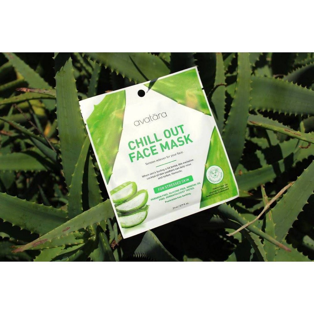 slide 3 of 4, Unscented Avatara Chill Out Face Mask For Stressed Skin - 0.71 fl oz, 0.71 fl oz