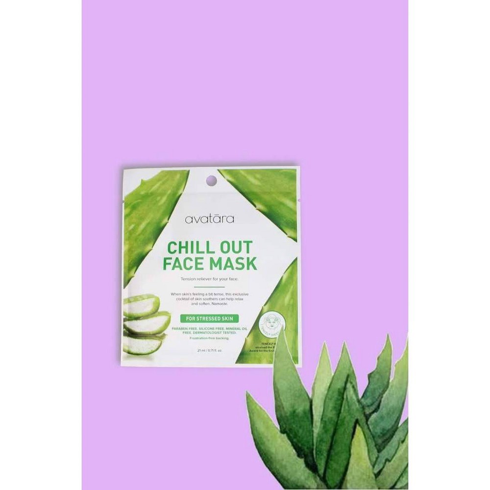 slide 2 of 4, Unscented Avatara Chill Out Face Mask For Stressed Skin - 0.71 fl oz, 0.71 fl oz