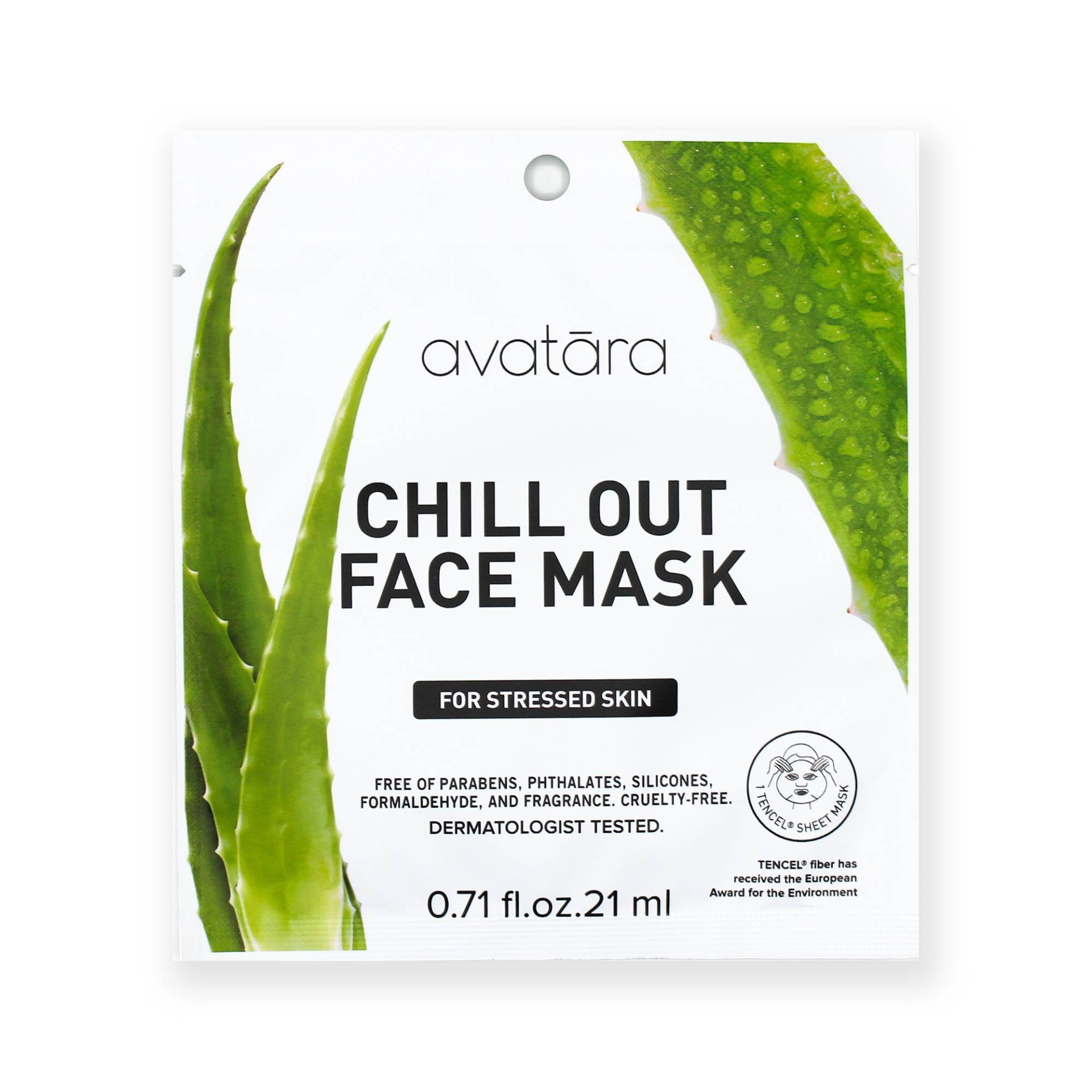 slide 1 of 4, Unscented Avatara Chill Out Face Mask For Stressed Skin - 0.71 fl oz, 0.71 fl oz