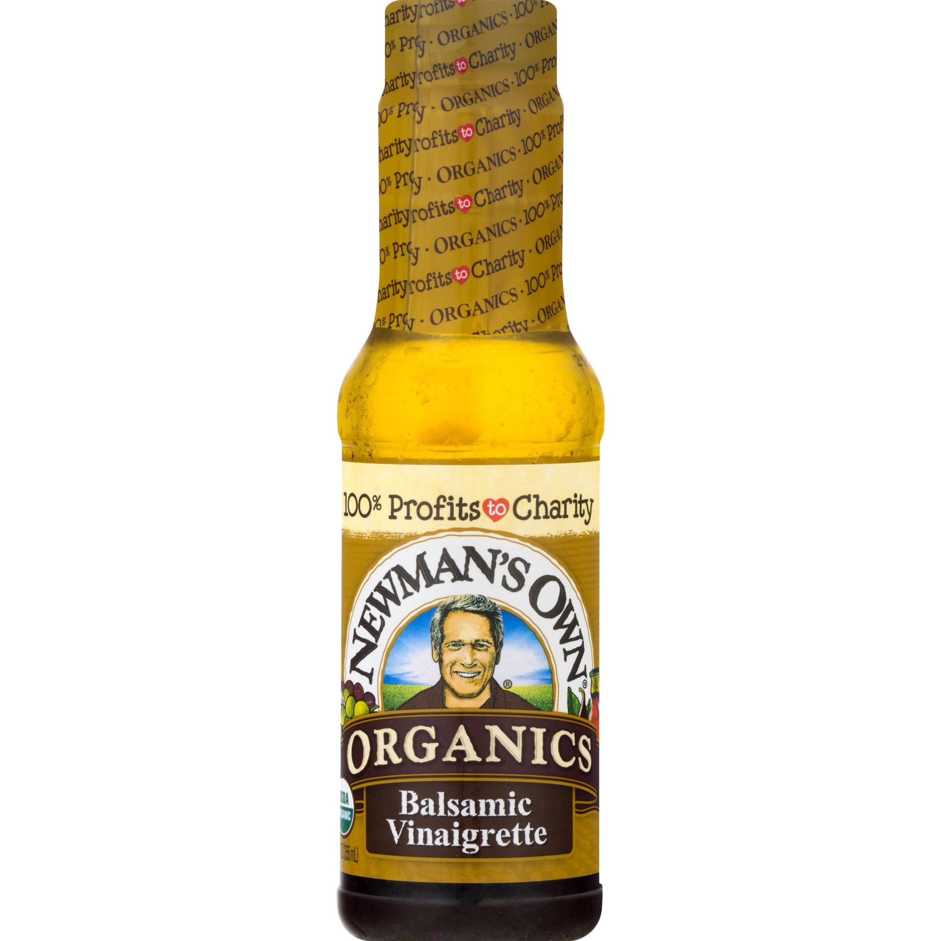 slide 1 of 5, Newman's Own Organics Balsamic Vinaigrette, 12 fl oz