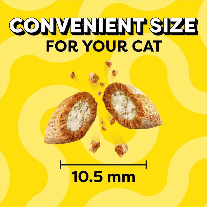 slide 5 of 12, Temptations Cheese, Chicken and Catnip Flavor Mix-Ups Crunchy Treats Cat Treats - 16oz, 16 oz