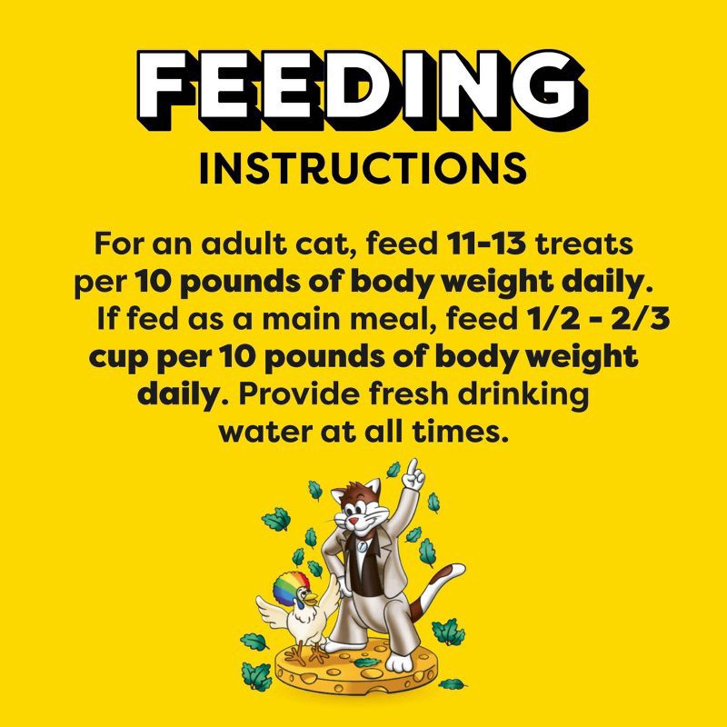 slide 11 of 12, Temptations Cheese, Chicken and Catnip Flavor Mix-Ups Crunchy Treats Cat Treats - 16oz, 16 oz