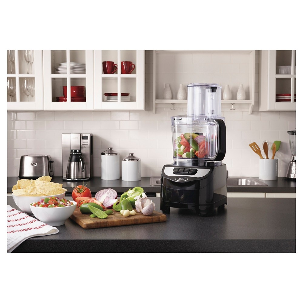 slide 4 of 7, Oster 10 Cup Food Processor - Black FPSTFP1355, 1 ct