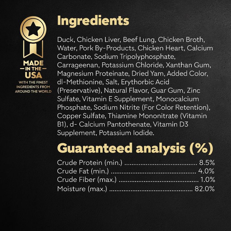 slide 8 of 11, Cesar Loaf in Sauce Duck Recipe Adult Wet Dog Food - 3.5oz, 3.5 oz