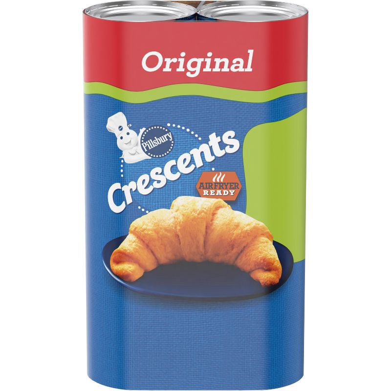 slide 1 of 8, Pillsbury Original Crescent Rolls - 2pk/8oz Cans, 2 ct; 8 oz