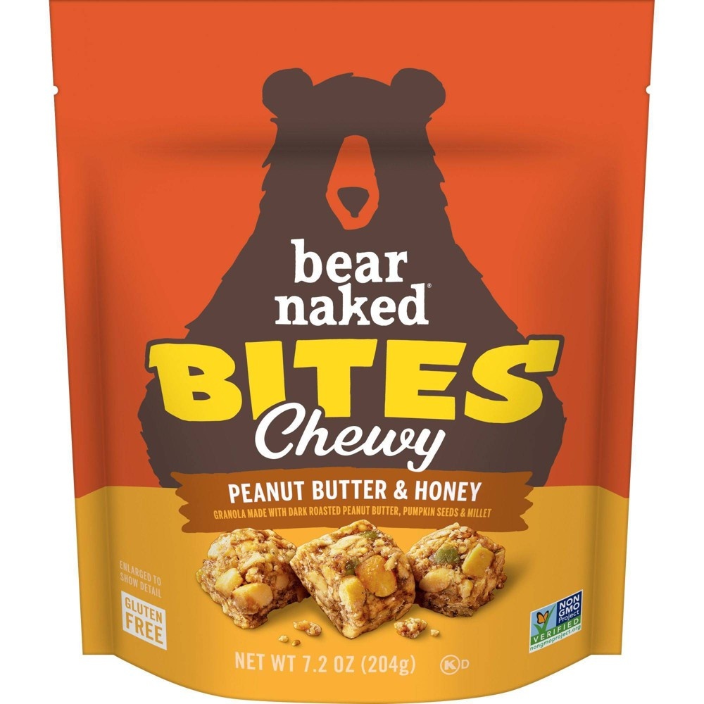 slide 2 of 6, Bear Naked Gluten Free Peanut Butter & Honey Granola Bites - 7.2oz, 7.2 oz