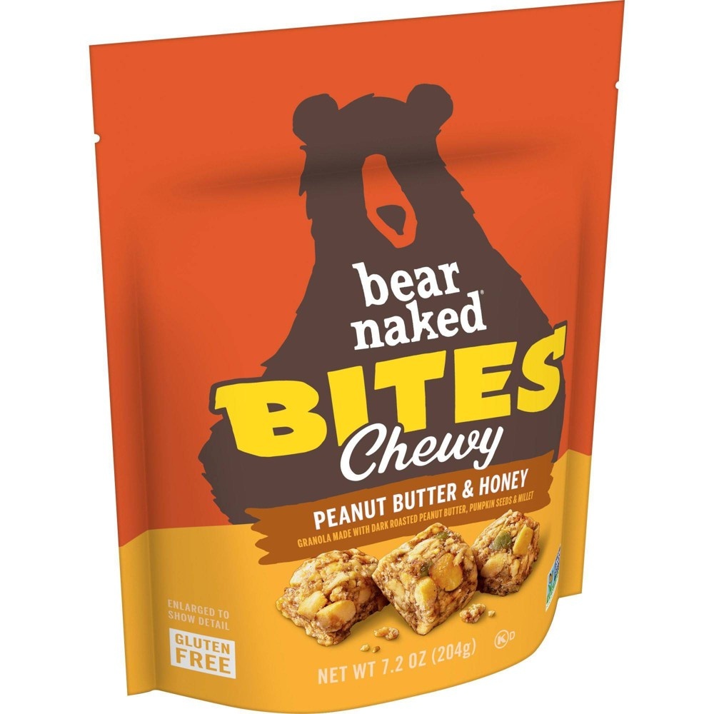 slide 3 of 6, Bear Naked Gluten Free Peanut Butter & Honey Granola Bites - 7.2oz, 7.2 oz