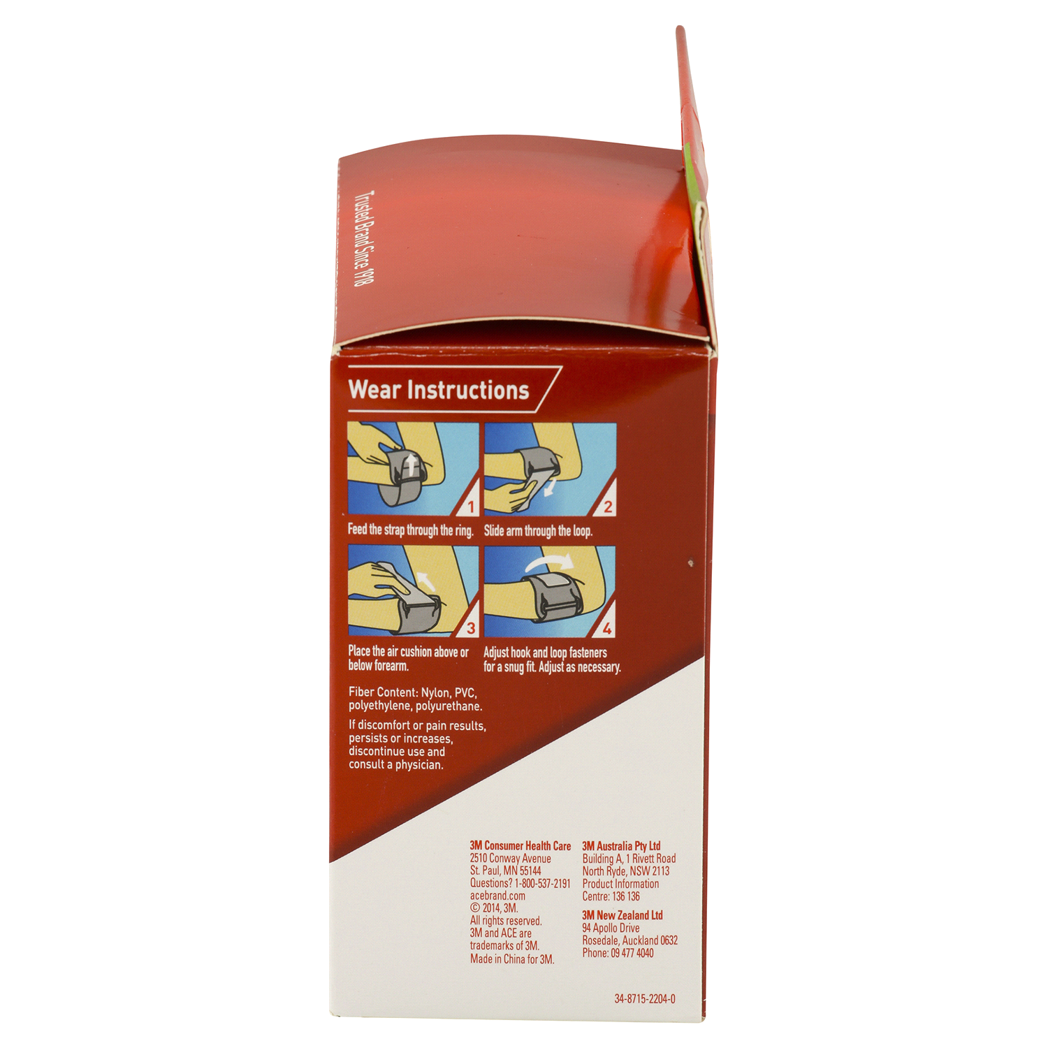 slide 3 of 3, Ace Tennis Elbow Support, One Size