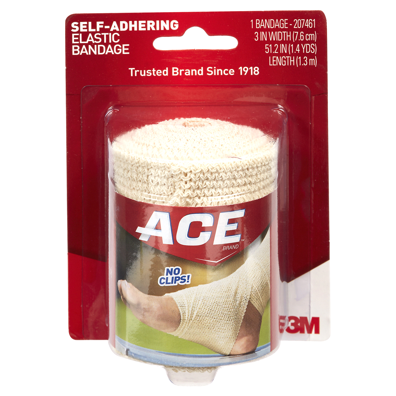 slide 1 of 2, Ace Adhesive Bandage 3 In, 1 ct