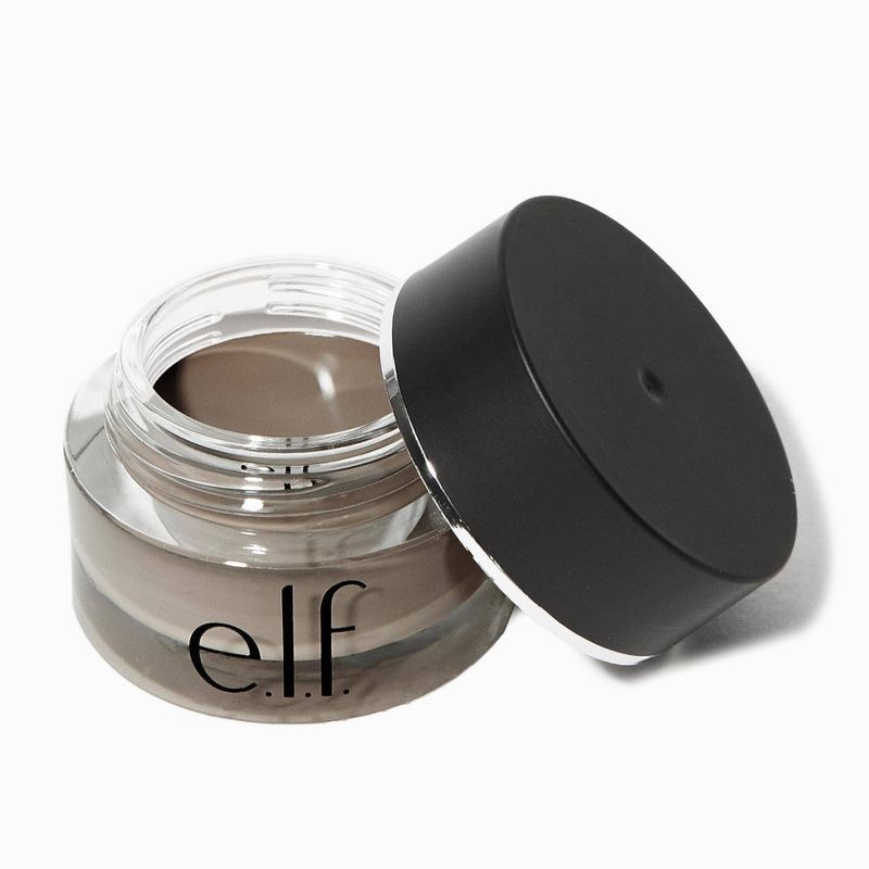 slide 1 of 1, e.l.f. Lock on Liner and Brow Cream Medium Brown - .19oz, 0.19 oz