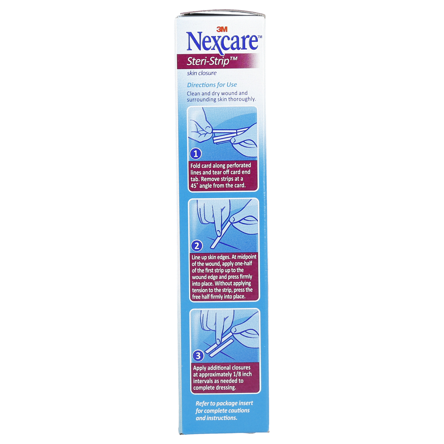 slide 2 of 3, Nexcare Steri-Strip Skin Closure, 30 ct