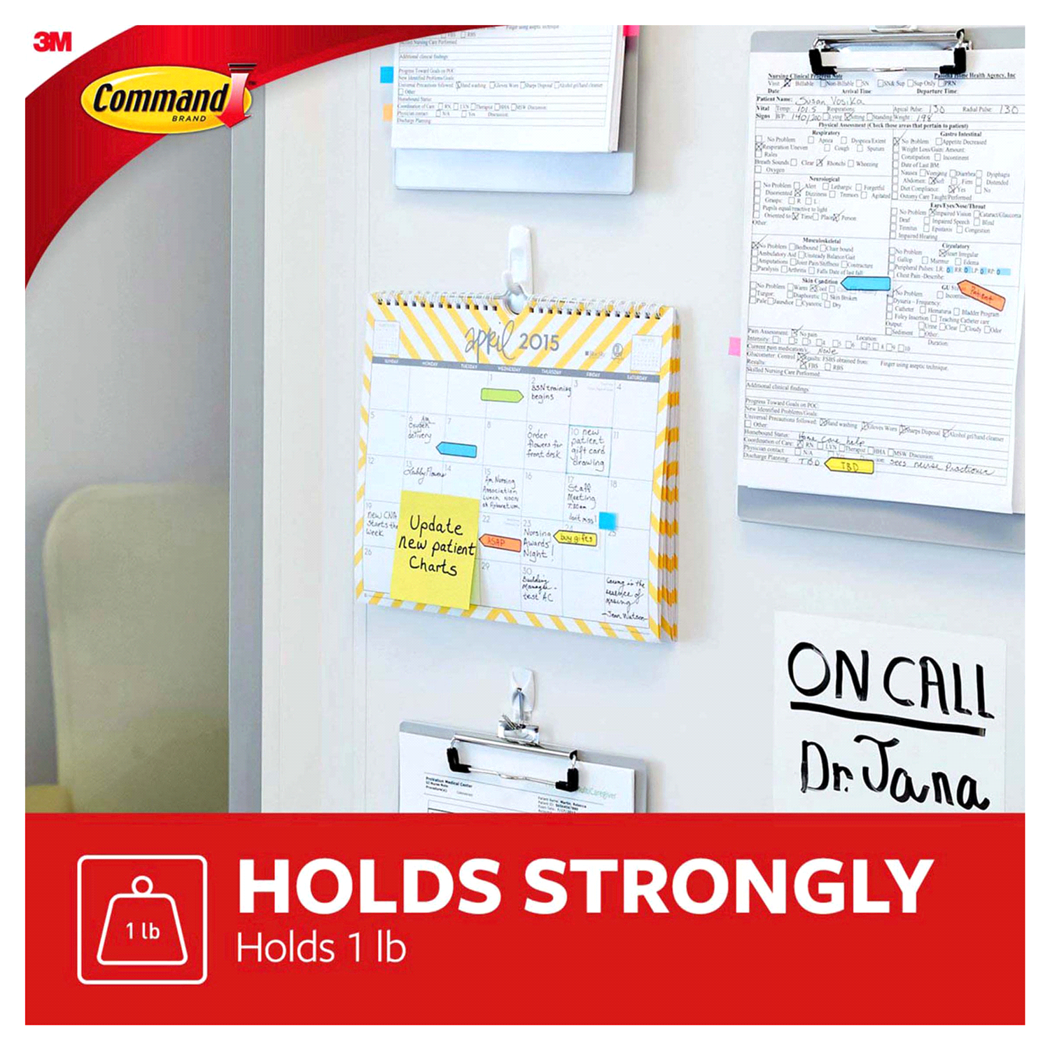 slide 2 of 5, Command Utility Hooks 1 ea, 1 ct