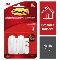 Command Hooks 2 ea