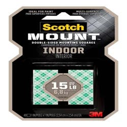 Scotch 1" Indoor Mounting Squares