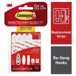 Command Assorted Refill Strips