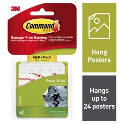 Command Poster Strips 48 ea