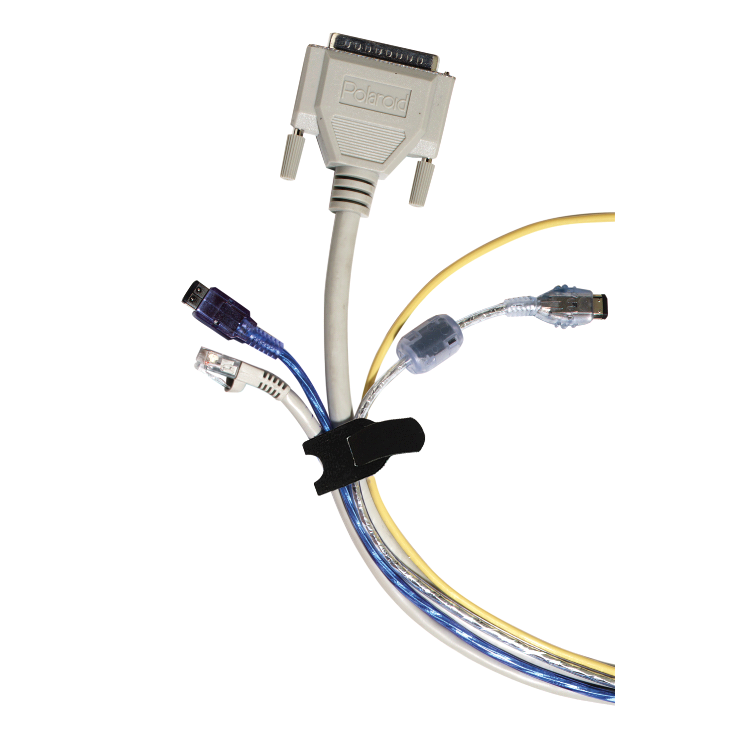 slide 2 of 3, Scotch Bundling Straps Black, 6 ct; 12 in x 8 in