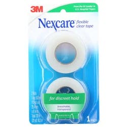 Nexcare Flexible Clear First Aid Tape