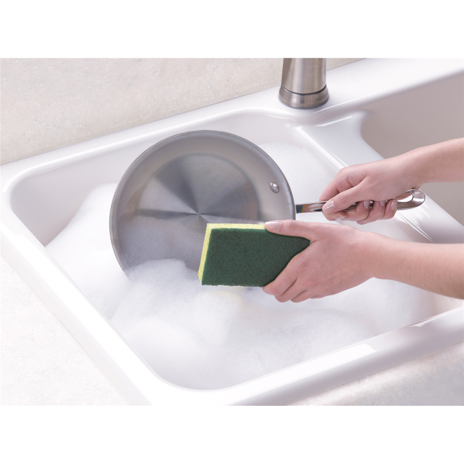 slide 2 of 5, Scotch-Brite Heavy Duty Scrub Sponges 6 Each, 6 ct