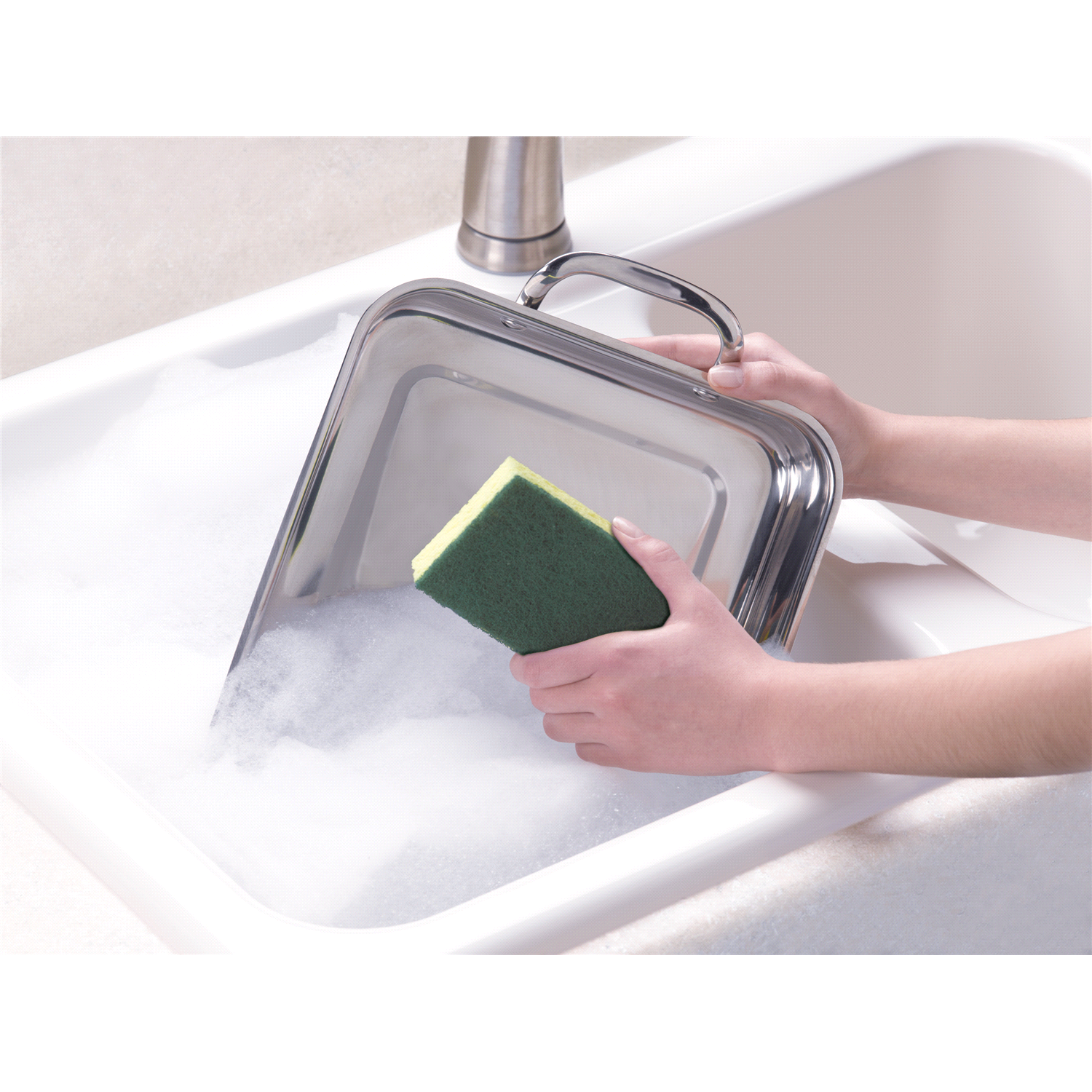 slide 5 of 5, Scotch-Brite Heavy Duty Scrub Sponges 6 Each, 6 ct