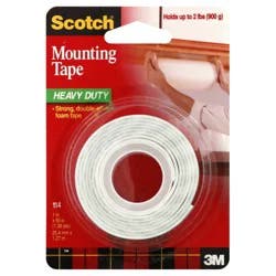 Scotch Mounting Tape 1" X 50"