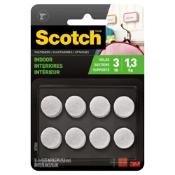 Scotch Fastener Dots Permanent - White