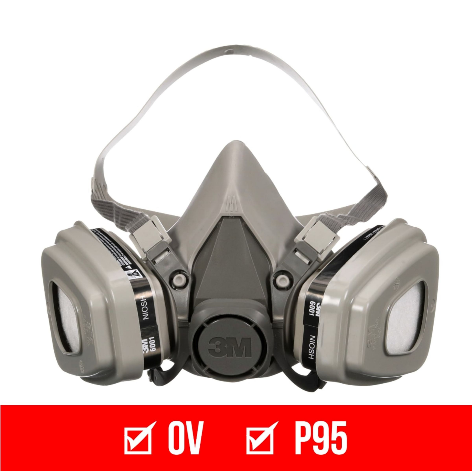 slide 2 of 4, 3m Paint Project Reusable Respirator, 1 ct