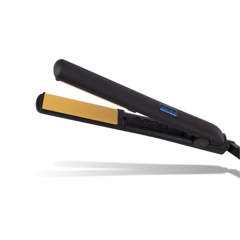 slide 2 of 7, CHI Tourmaline Ceramic Flat Iron - Black - 1", 1 ct