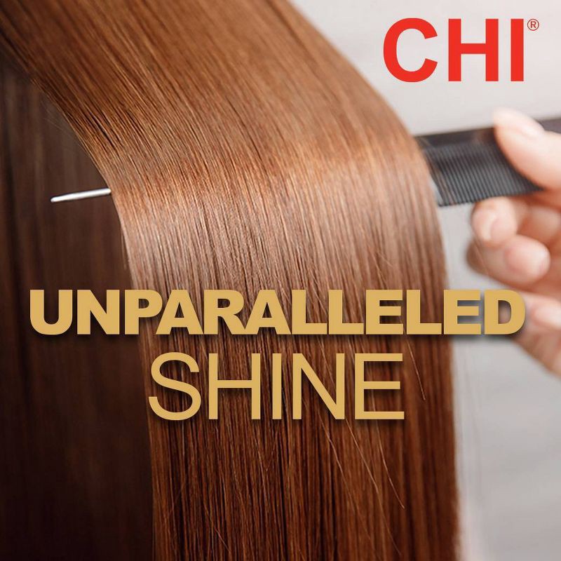 slide 7 of 7, CHI Tourmaline Ceramic Flat Iron - Black - 1", 1 ct