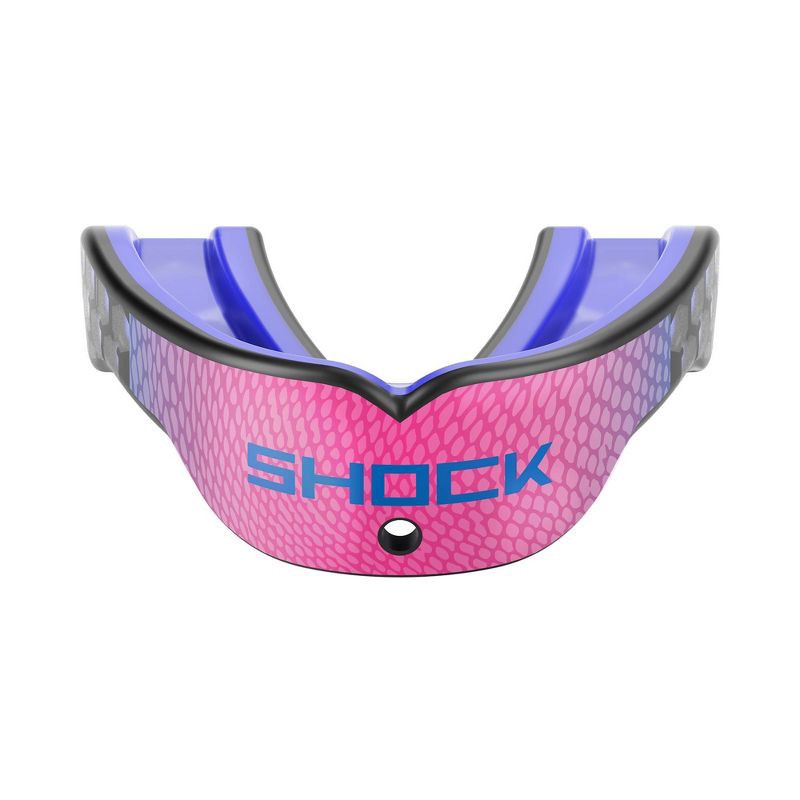 slide 1 of 5, Shock Doctor Gel Max Flavor Fusion Adult - Blue Raspberry, 1 ct