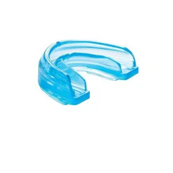 Shock Doctor Braces Strapless Adult - Blue: Silicone Mouth Guard for Ages 12+
