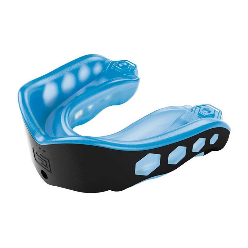 slide 2 of 7, Shock Doctor Gel Max Youth - Blue/Black: EVA Conversion Guard for Ages 5-10, 1 ct