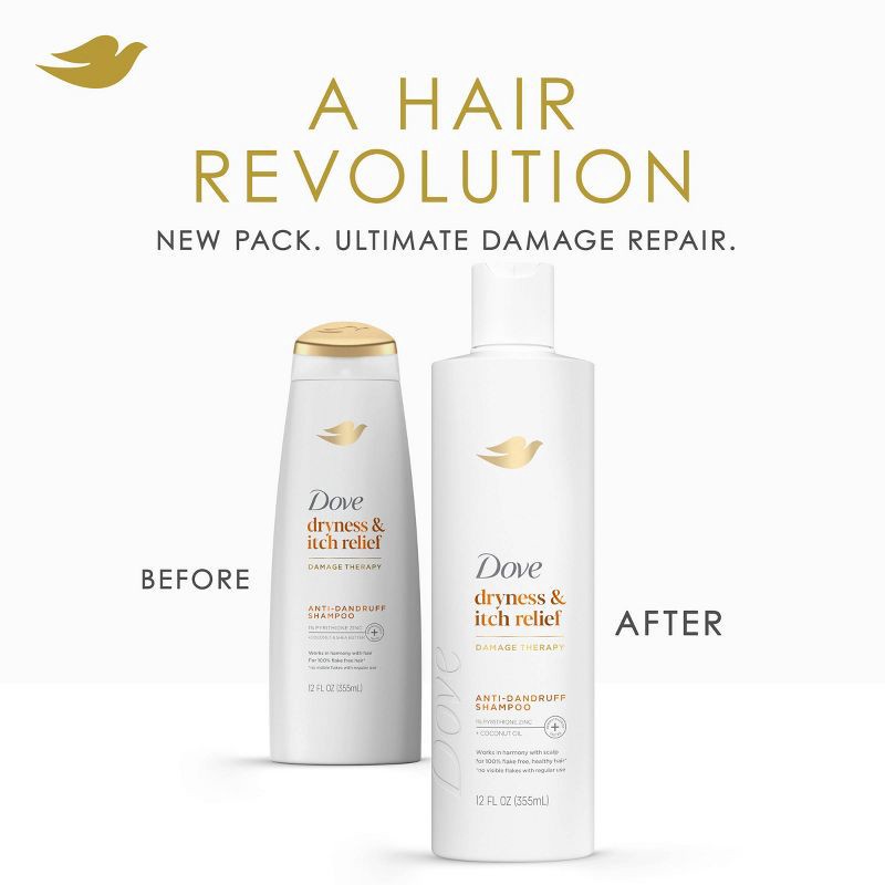 slide 3 of 14, Dove Beauty Dermacare Anti-Dandruff Shampoo - 12 fl oz, 12 fl oz