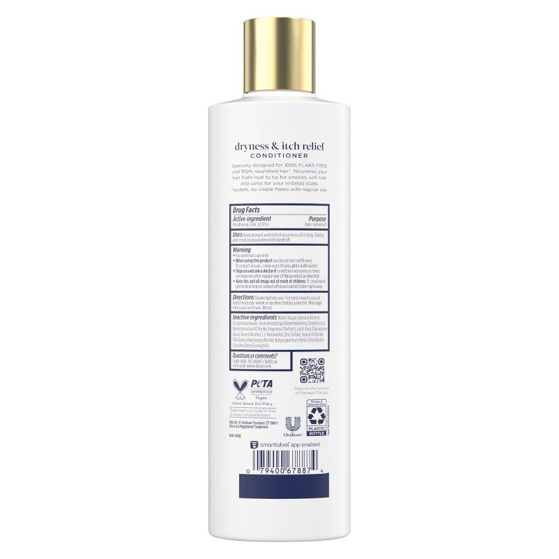 slide 2 of 15, Dove Beauty Dermacare Anti-Dandruff Conditioner - 12 fl oz, 12 fl oz